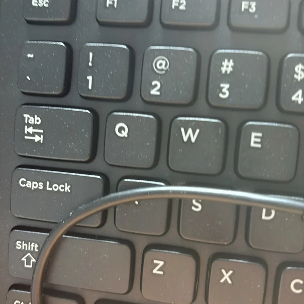 Dell Full-size Wired Membrane Keyboard - Black